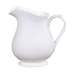 Porcelánový džbán s krajkou Provence lace - 18cm / 1.1L