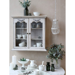 Porcelánový jídelní talíř s krajkou Provence lace - Ø 27cm