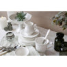 Porcelánový jídelní talíř s krajkou Provence lace - Ø 27cm
