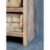 Retro dřěvěná komoda s 18ti boxy Grimaud Unique - 39*34*122cm