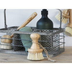 Dřevěný kartáč na mytí zeleniny Vegetable Brush - 6*9cm