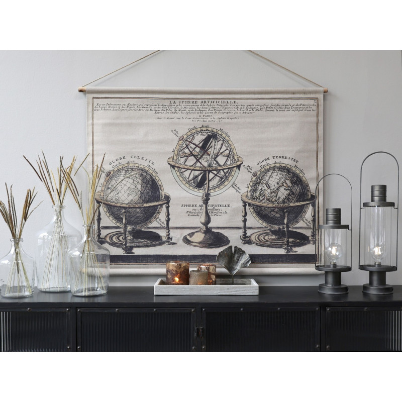 Nástěnná mapa s glóbusy Globe - 120*90 cm