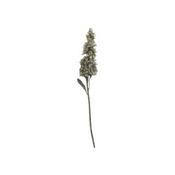 Dekorace umělá zelená květina Delphinium green - 80 cm