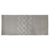 Béžový bavlněný koberec s ornamenty Rug pattern - 70*150 cm