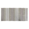 Béžový bavlněný koberec s ornamenty Rug stripes - 70*150 cm