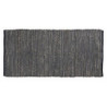 Černý antik bavlněný koberec Rug black - 75*160 cm