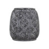 Zinkový kovový vintage svícen Vire zinc - Ø 12*12 cm