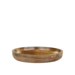 Dřevěná servírovací miska z mangového dřeva Tours Bowl - Ø 30*5 cm/ 1950ml