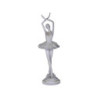 Šedá antik dekorace Ballerina - 25*26*82 cm