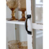 Krémová antik nástěnná dřevěná skříňka s dvířky Old Satin - 70*20*62 cm