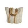 Béžová plážová jutová taška Beach Bag - 40*30*60 cm