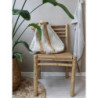 Béžová plážová jutová taška Beach Bag - 40*30*60 cm