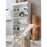 Přírodní stojací lampa s lýkovým stínidlem Raffia - Ø 28*127 cm/ E27