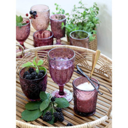 Sada 6ks barevných skleniček na víno  Saint-Émilion rovné - Ø7*14cm / 150ml