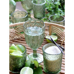 Sada 6ks barevných skleniček na víno  Saint-Émilion zúžené - Ø8*15cm / 230ml
