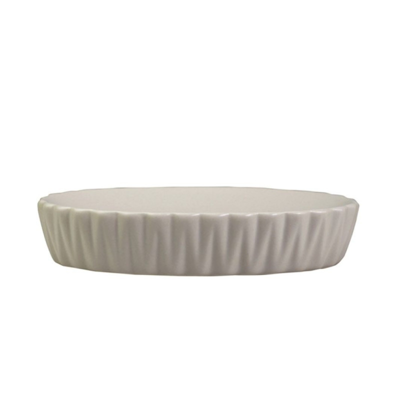 Latté porcelánová miska na mýdlo Diamond - 13*9*2.5 cm