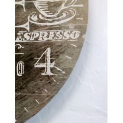 Mocca nástěnné hodiny Coffee – 34*3cm/ 1*AA