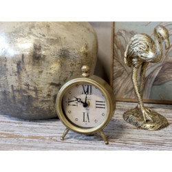 Mosazné antik stolní hodiny Antique Paris – 11*5*14 cm / 1*AA