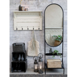 Francouzská stájová lucerna s žárovkou French Stable - 12,5*44 cm