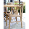 Přírodní bambusový stůl Bamboo Lyon - 150*80*76 cm