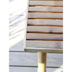 Přírodní bambusový stůl Bamboo Lyon - 150*80*76 cm