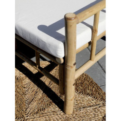 Přírodní bambusové křeslo Bamboo Lyon - 67*67*80 cm