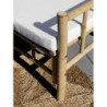 Přírodní bambusové křeslo Bamboo Lyon - 67*67*80 cm