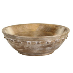 Dřevěná servírovací mísa z mangového dřeva Tours Bowl - Ø 30*9 cm / 3,5L