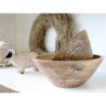 Dřevěná servírovací miska z mangového dřeva Tours Bowl - Ø 25*9 cm