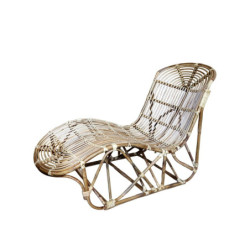 Přírodní ratanové lehátko Chair Rattan - 210*80*28cm