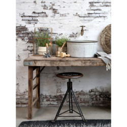 Bronzová antik kovová lucerna Candle house - 15*15*25cm
