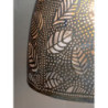 Bronzový antik kovový lustr s listy Vire - 47*59 cm/ E27/ 40W