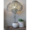 Mosazná antik nástěnná lampa list Ginco - 34*10*34 cm/ E27 / 40W