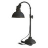 Černá antik kovová stolní lampa s patinou Factory - 53 cm / E14