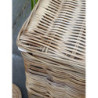 Set 3ks přírodní ratanový koš Antique - 108*52*52 / 44*48*27 cm