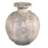 Šedo-béžová antik dekorační váza Grimaud M - Ø 32*39 cm