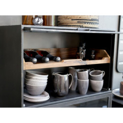Granitový kameninový hrnek Calais - 8*10 cm / 390 ml