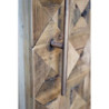 Dřevěná antik vinotéka Brisbois - 64*45*146 cm