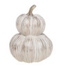 Béžovo-zlatá antik dekorace dýně Pumpkin gold - Ø 14*18 cm