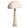 Přírodní dřevěná dekorace houba Mushroom - Ø 36*60 cm