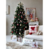 Vánoční kovový závěsný obraz Santa Vintage - 66*95 cm
