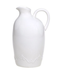 Porcelánový džbán s krajkou Provence lace - 20cm / 1140 ml