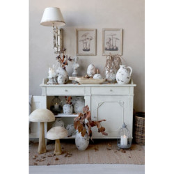 Krémová antik nástěnná lampa Vintage Lamp - 38*63*56 cm/ E27/ 60W