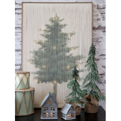 Zinkový antik kovový závěsný domek na svíčku Canie - 8*8*10 cm