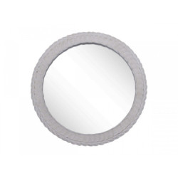 Krémové antik nástěnné zrcadlo Braide - 29*1,5 cm