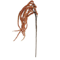 Dekorace terakovová květina Fleur Foxtail Amaranth - 107 cm