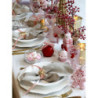 Růžová vánoční ozdoba perníček Gingerbread Candy - 8*3*10 cm