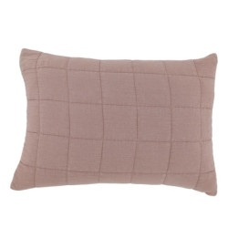 Růžový povlak na polštář s opraným vzhledem Aix Vintage Quilt - 60*40 cm