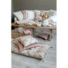 Růžový povlak na polštář s opraným vzhledem Aix Vintage Quilt - 60*40 cm