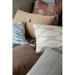 Medový povlak na polštář s opraným vzhledem Aix Vintage Quilt - 60*40 cm